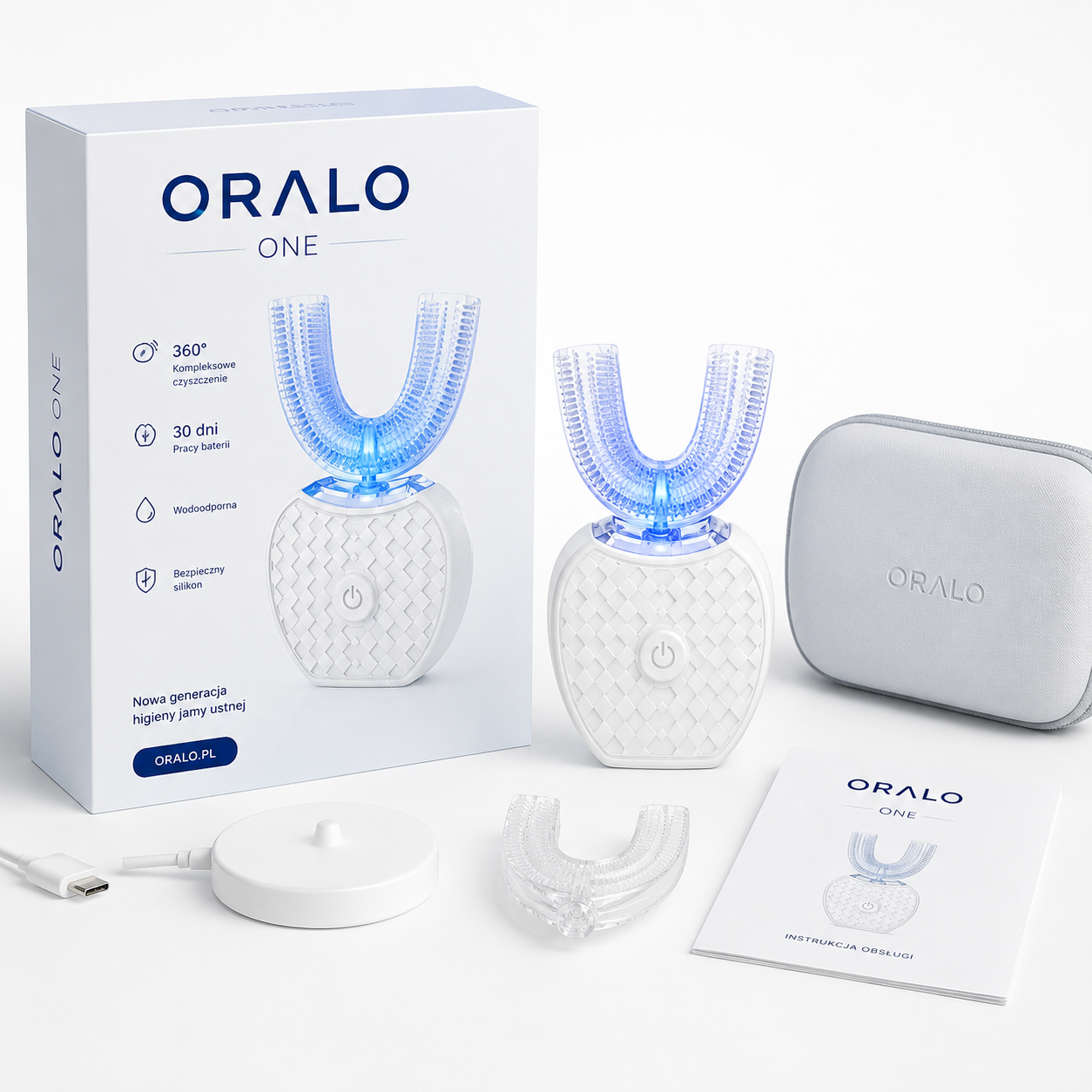 ORALO ONE - Szczoteczka do zębów 360° nowej generacji